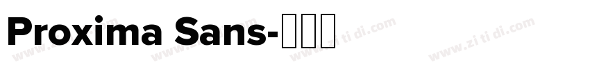 Proxima Sans字体转换